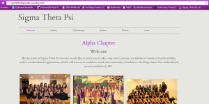 Sigma Theta Psi Website